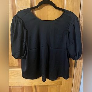 Women’s Black Express Scope Back Top
